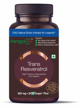 Load image into Gallery viewer, Trans Resveratrol - 500 mg - 30 Vcaps® Plus
